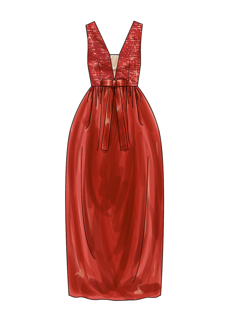 Simplicity Misses Special Occasion Gowns Sewing Pattern S3066