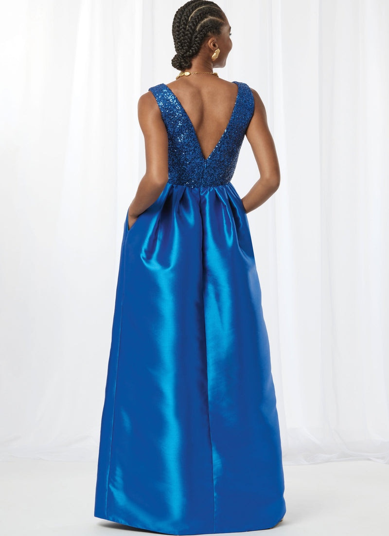 Simplicity Misses Special Occasion Gowns Sewing Pattern S3066