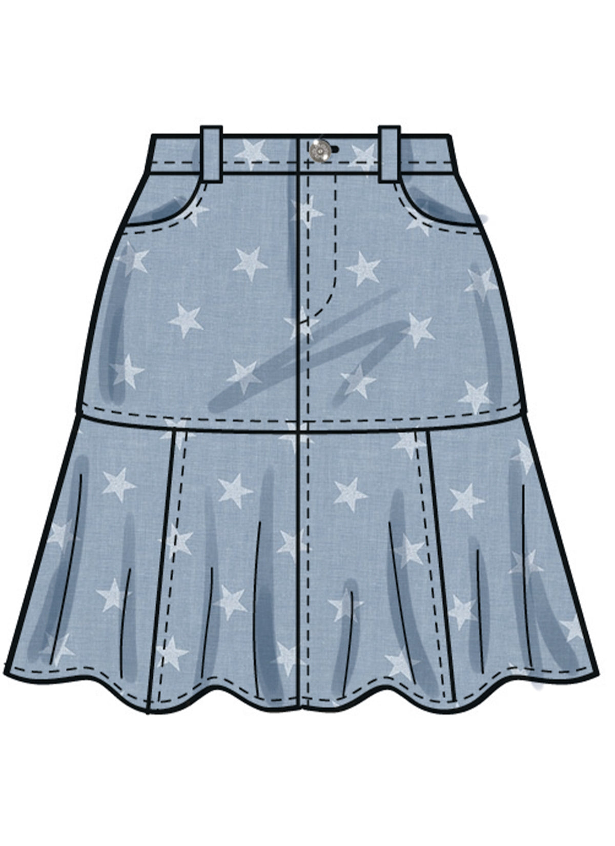 Simplicity Misses Skirts: Stylish Sewing Patterns S3070