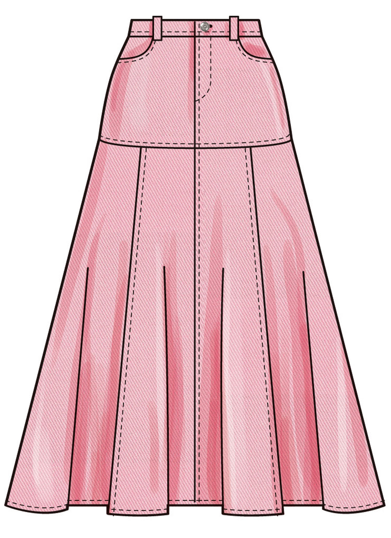 Simplicity Misses Skirts: Stylish Sewing Patterns S3070