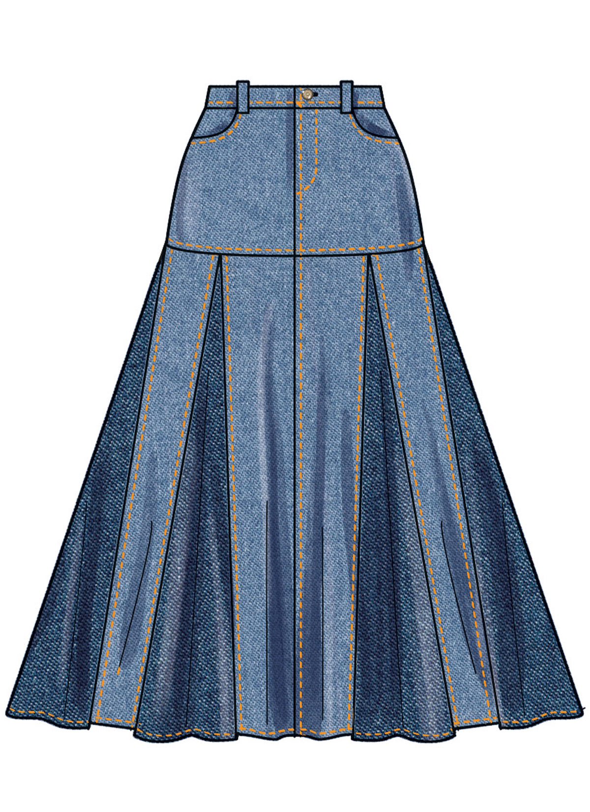 Simplicity Misses Skirts: Stylish Sewing Patterns S3070