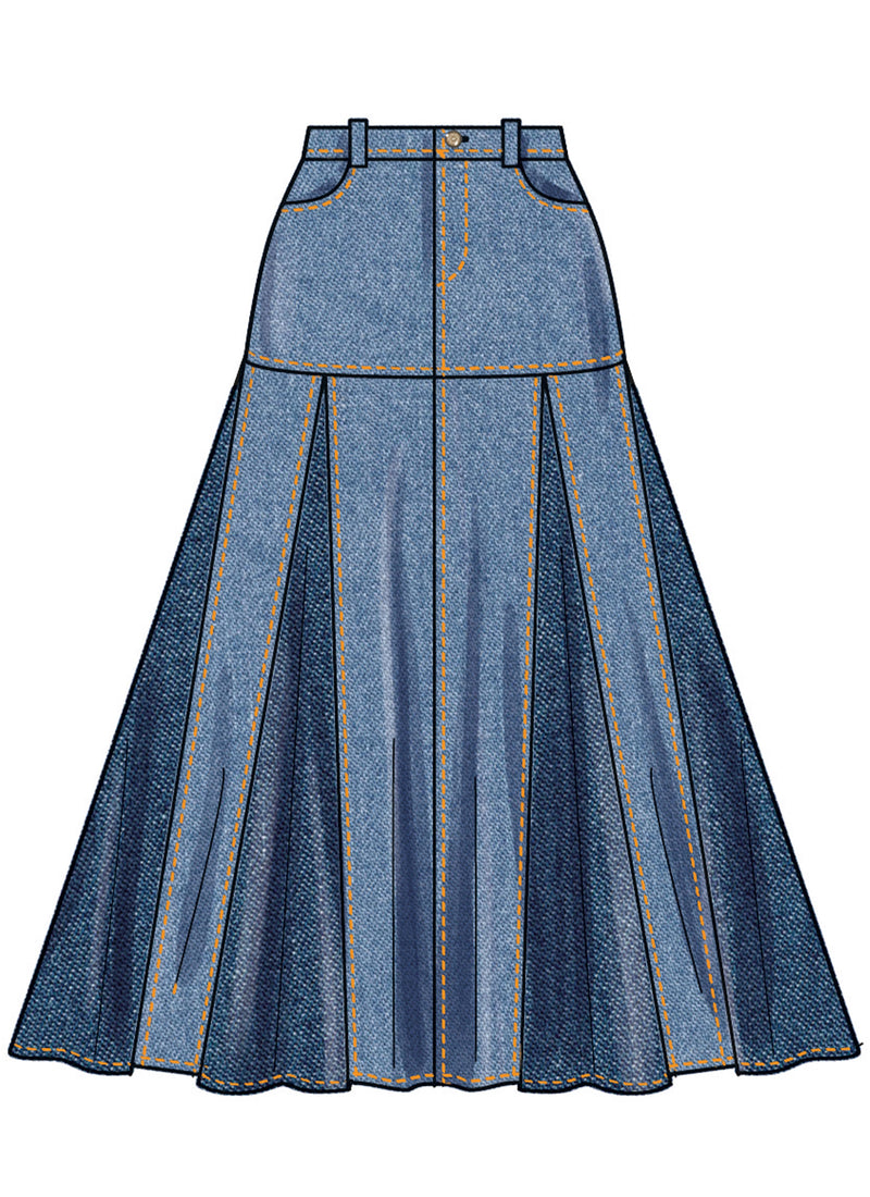 Simplicity Misses Skirts: Stylish Sewing Patterns S3070