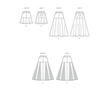 Simplicity Misses Skirts: Stylish Sewing Patterns S3070