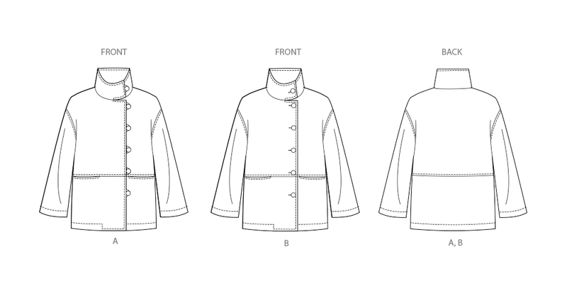 Simplicity Misses Jackets Sewing Pattern for Stylish Creations S3072A