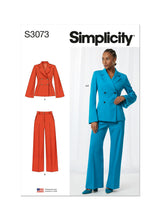 Simplicity Misses & Women's Jacket and Pants Sewing Pattern S3073