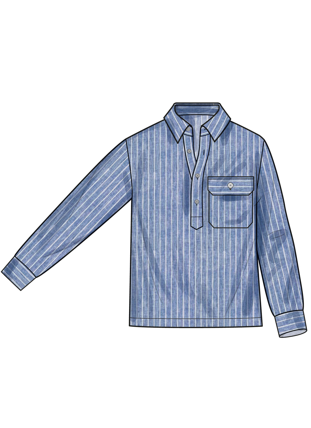 Simplicity Men's Tops, Shorts and Pants Sewing Pattern S3076