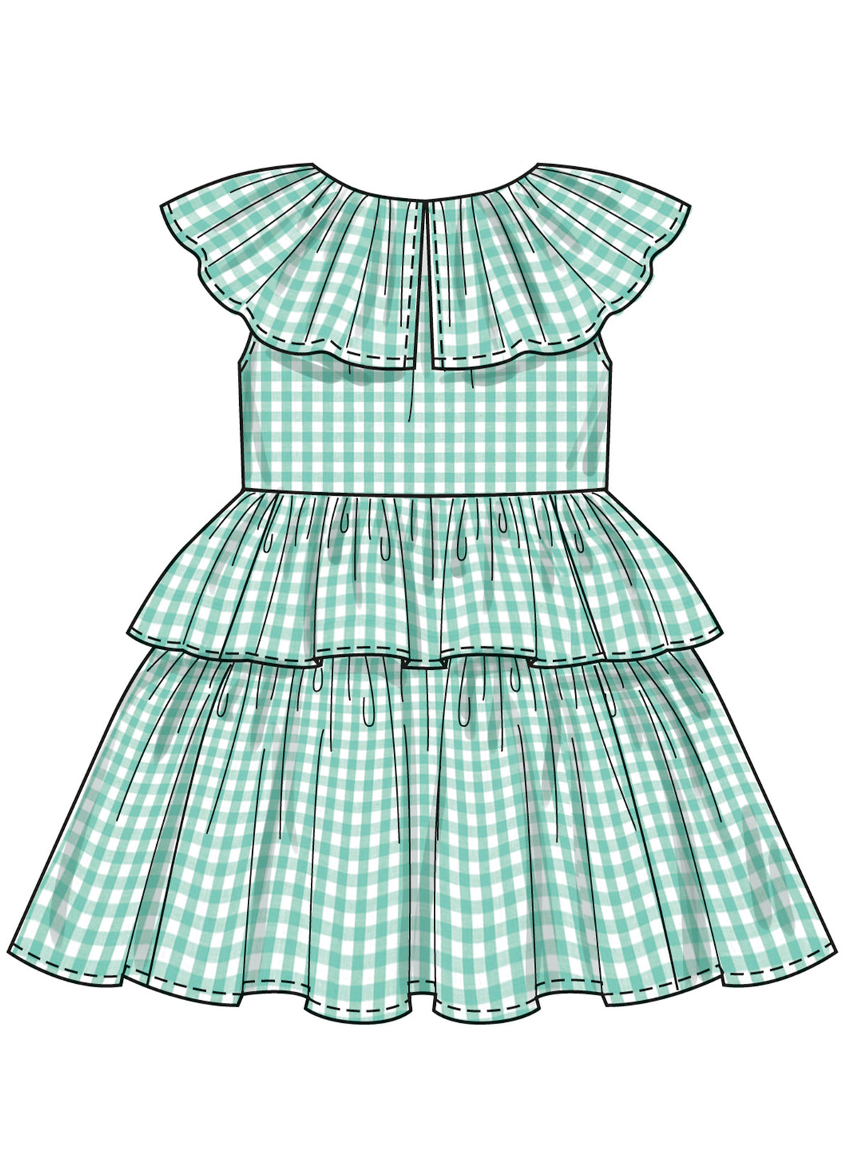 Simplicity Children's Dresses Sewing Pattern Guide S3078A