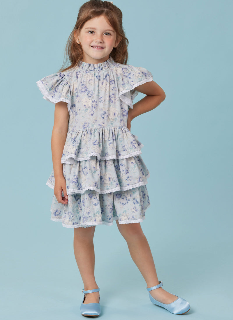 Simplicity Children's Dresses Sewing Pattern Guide S3078A