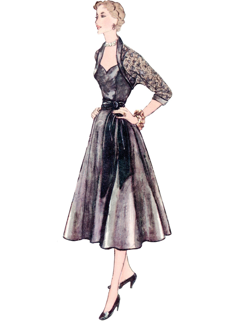 Simplicity Misses Dress & Bolero Sewing Pattern S3082