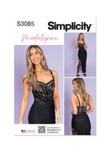 Simplicity Misses & Women's Corset Dress Sewing Pattern S3085