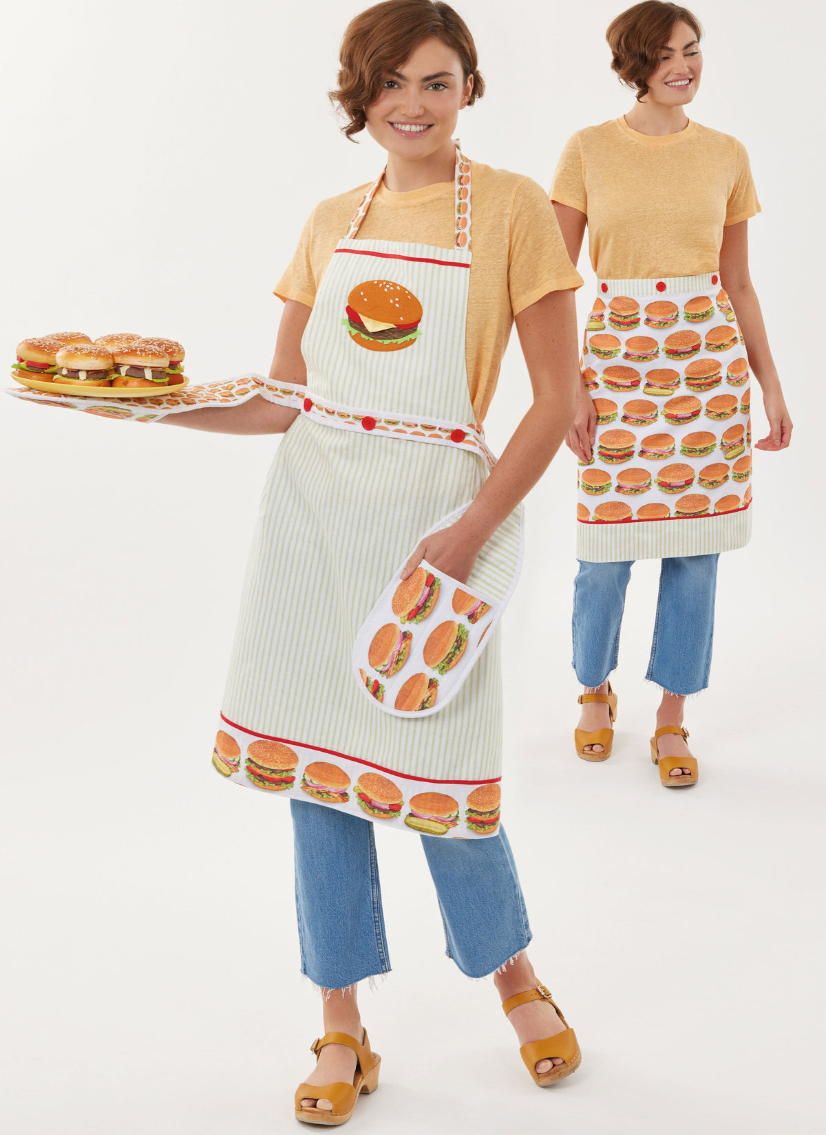 Simplicity Aprons & Kitchen Accessories Sewing Pattern S3087A