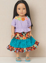 Simplicity: 18" Doll Clothes Sewing Pattern by Carla Reiss S3092OS