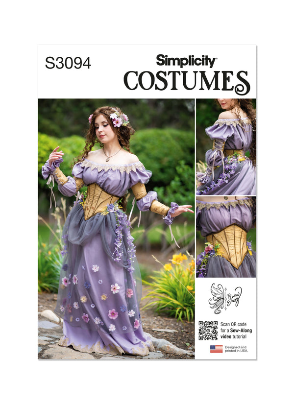 Simplicity Misses Costume by Raine Emery Sewing Pattern S3094