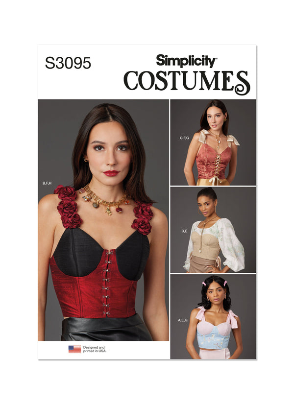 Simplicity: Design Your Own Corset Sewing Pattern S3095