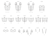 Simplicity: Design Your Own Corset Sewing Pattern S3095