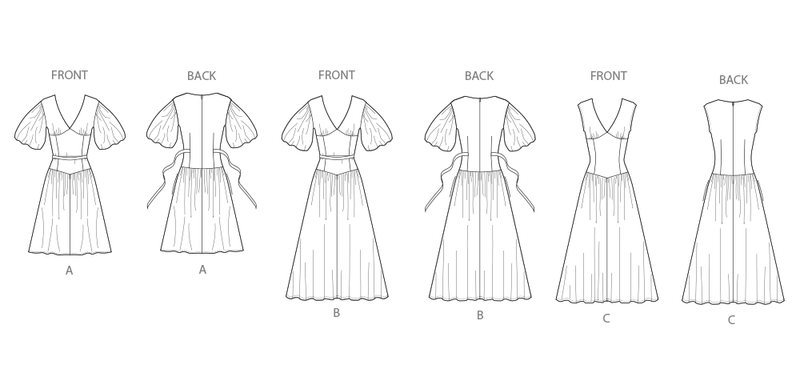 Simplicity Misses & Women's Dress Sewing Pattern with Variations S3096