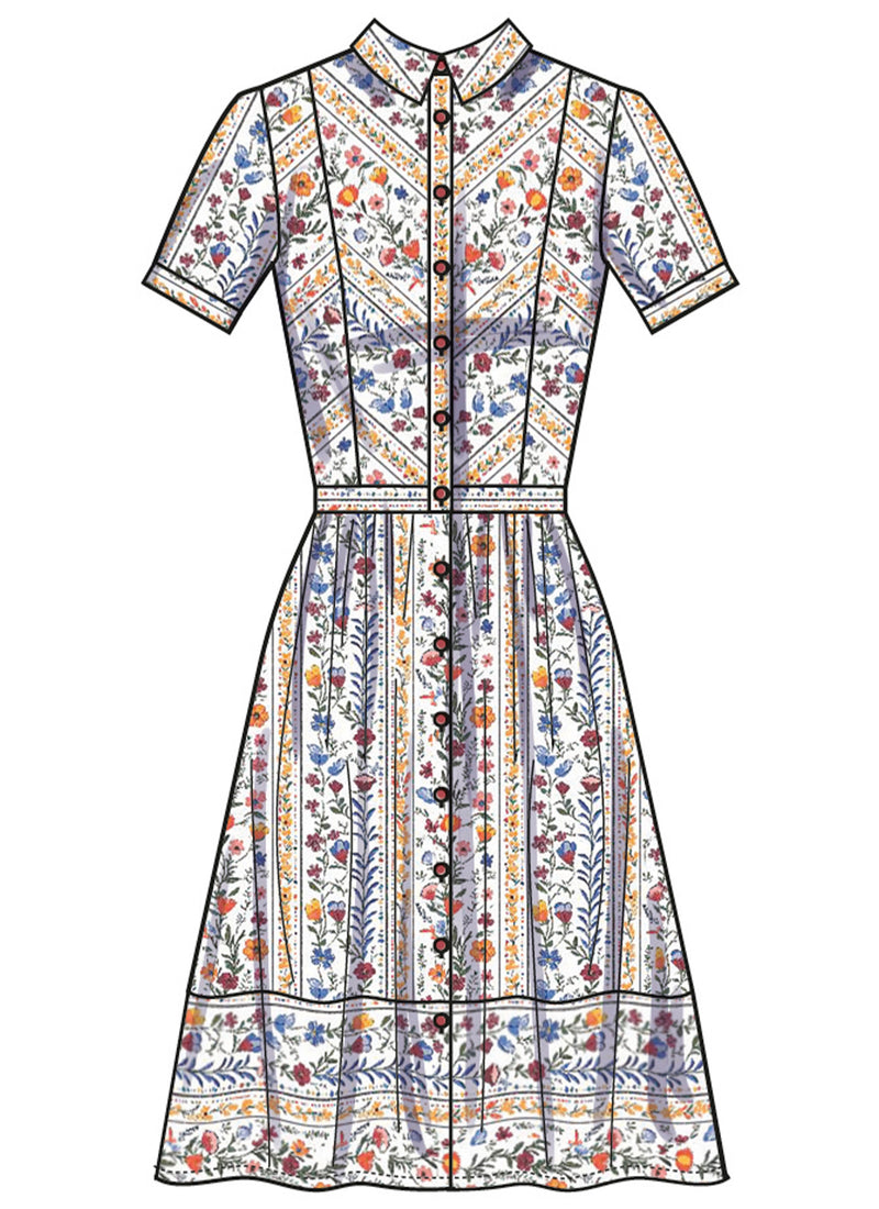 Simplicity Misses Dress with Sleeve and Length Variations Pattern S3098