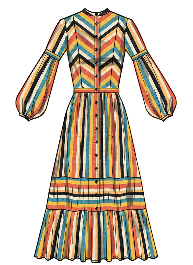 Simplicity Misses Dress with Sleeve and Length Variations Pattern S3098