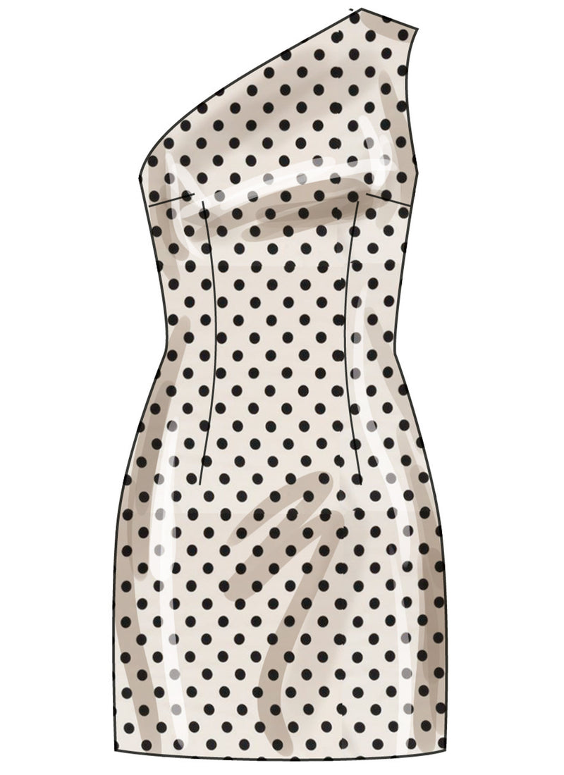 Simplicity Misses & Miss Petite Dress with 3D Flowers Pattern S3099