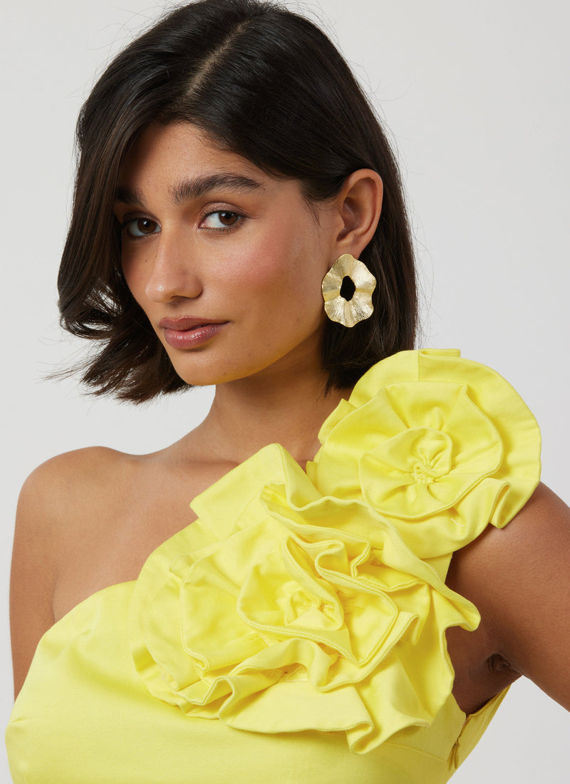 Simplicity Misses & Miss Petite Dress with 3D Flowers Pattern S3099
