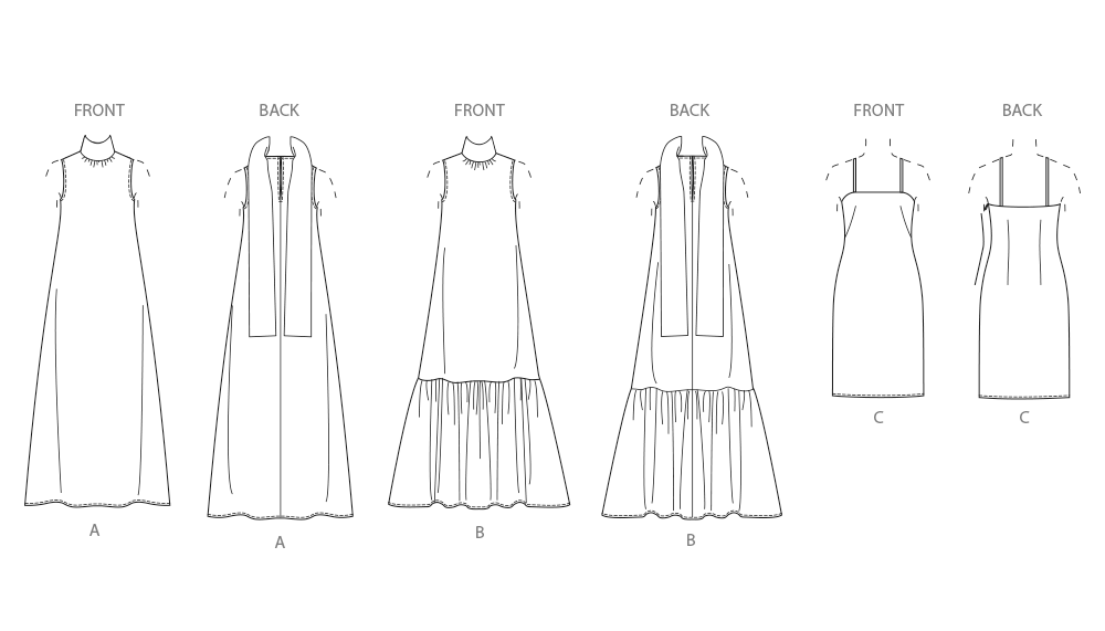Simplicity Misses Special Occasion Dress and Slip Pattern S3100