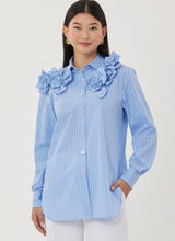 Simplicity Misses Shirt with Detachable 3D Flowers Pattern S3101