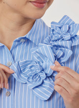 Simplicity Misses Shirt with Detachable 3D Flowers Pattern S3101