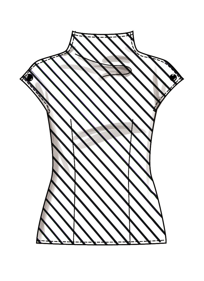 Simplicity Misses Top with Sleeve Variations Sewing Pattern S3103