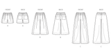 Simplicity Misses Shorts and Pants Sewing Pattern S3105A