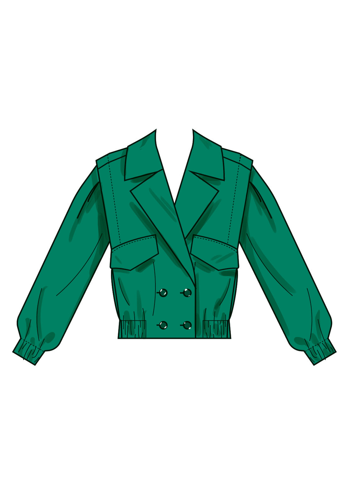 Simplicity Misses Jacket and Pants Sewing Pattern Guide S3107