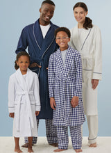 Simplicity Robe, Shorts & Pants Sewing Pattern for All Ages S3109A