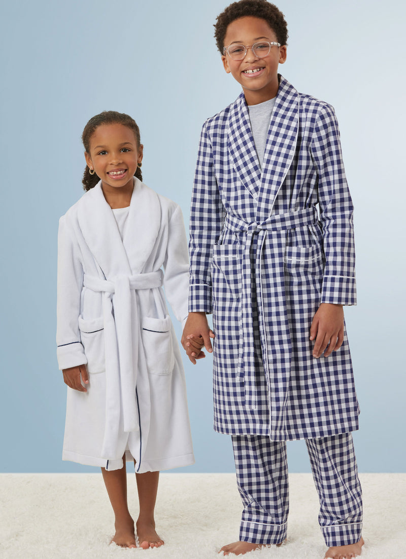 Simplicity Robe, Shorts & Pants Sewing Pattern for All Ages S3109A