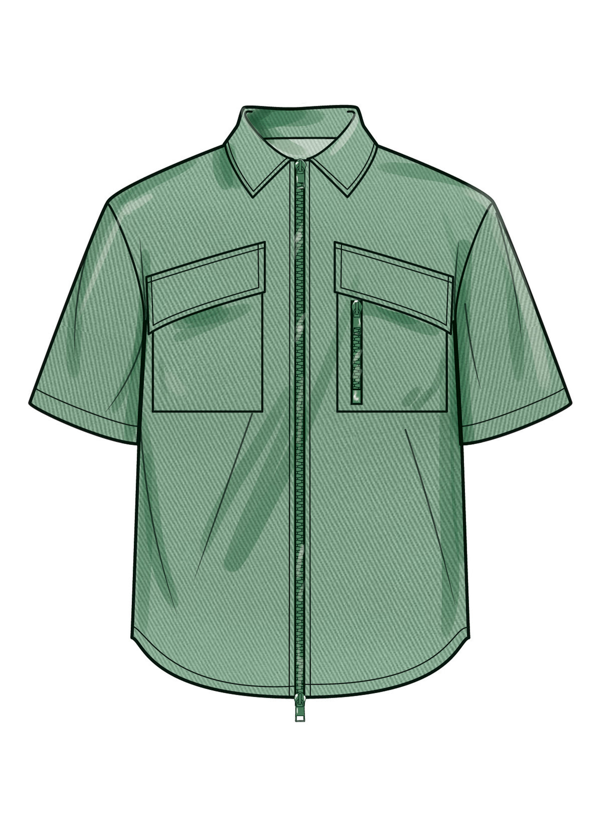 Simplicity Men's Shirts, Shorts and Pants Sewing Pattern S3110
