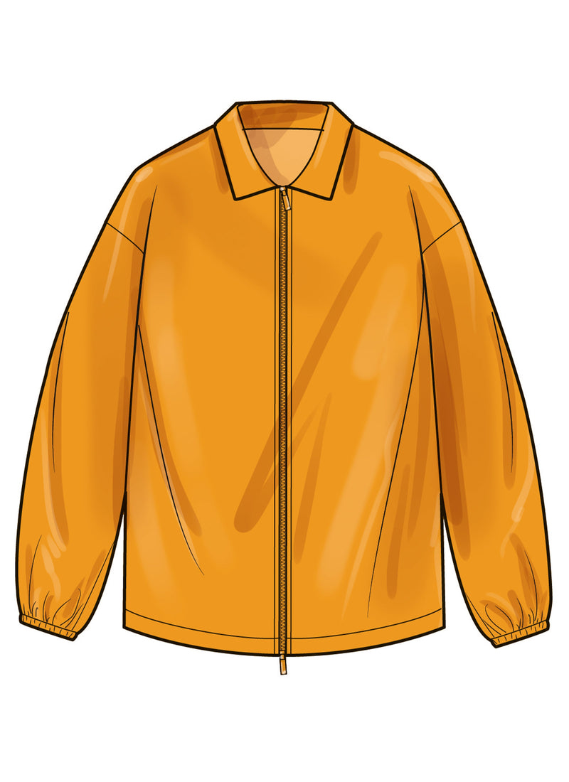 Simplicity Unisex Jacket, Shorts and Pants Sewing Pattern S3111A