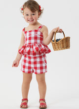 Simplicity Toddlers' Dress, Top and Shorts Sewing Pattern S3112A