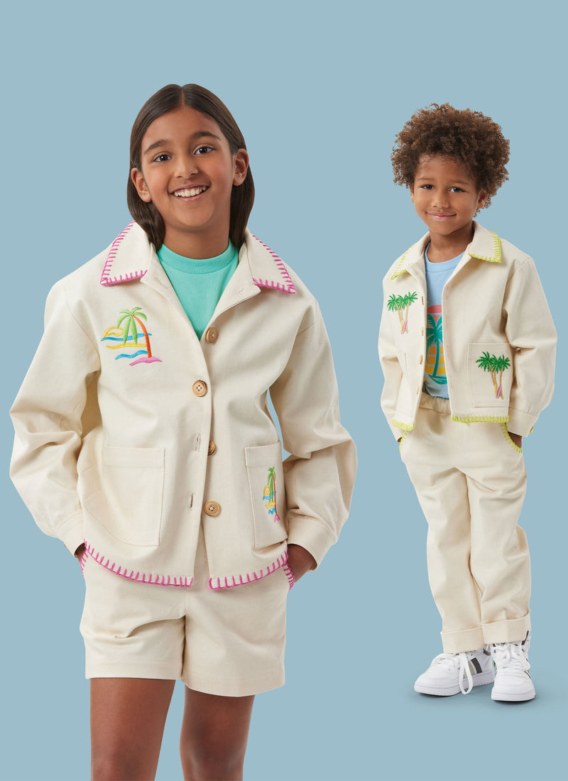 Simplicity Children's Jacket, Shorts & Pants Sewing Pattern S3113
