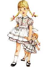 Simplicity: Children's Dress & Apron Sewing Pattern S3117A