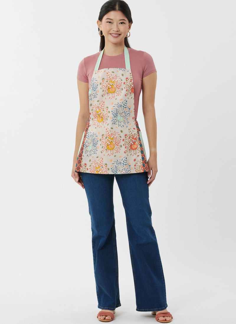 Simplicity Misses Apron in Two Lengths Sewing Pattern S3120A