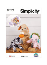 Simplicity Baby Goat Plushy Sewing Pattern by Carla Reiss S3121OS