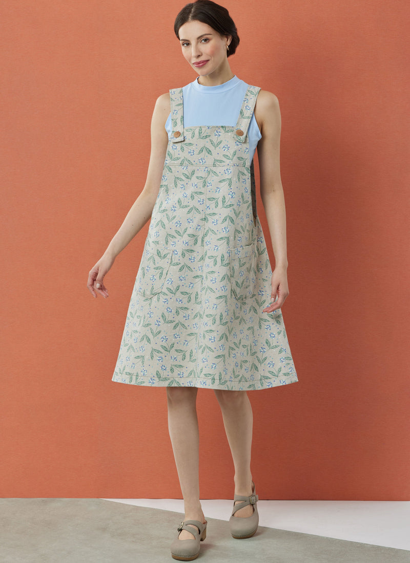 Simplicity Misses Knit Tops, Overalls & Jumper Sewing Pattern S3125