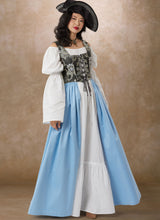 Simplicity Misses Costumes: Create Your Own Sewing Pattern S3127