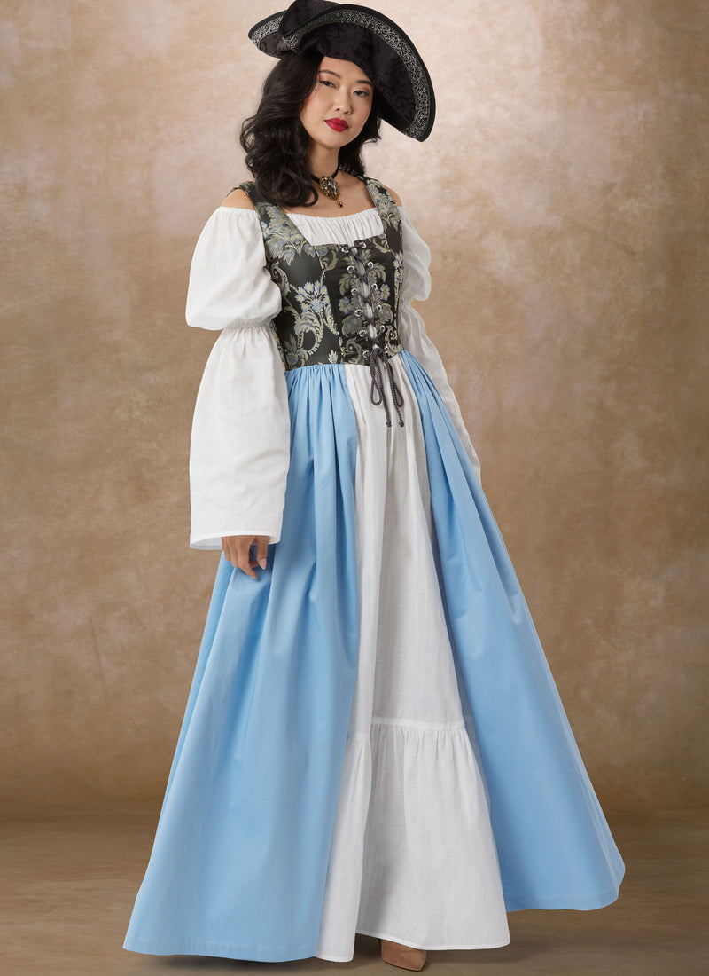 Simplicity Misses Costumes: Create Your Own Sewing Pattern S3127