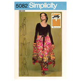 Simplicity Misses Super Jiffy Wrap and Tie Pantskirt Sewing Pattern S9595 OS 