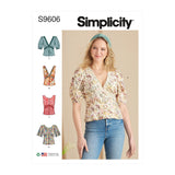 Simplicity Misses Blouse Sewing Pattern S9606