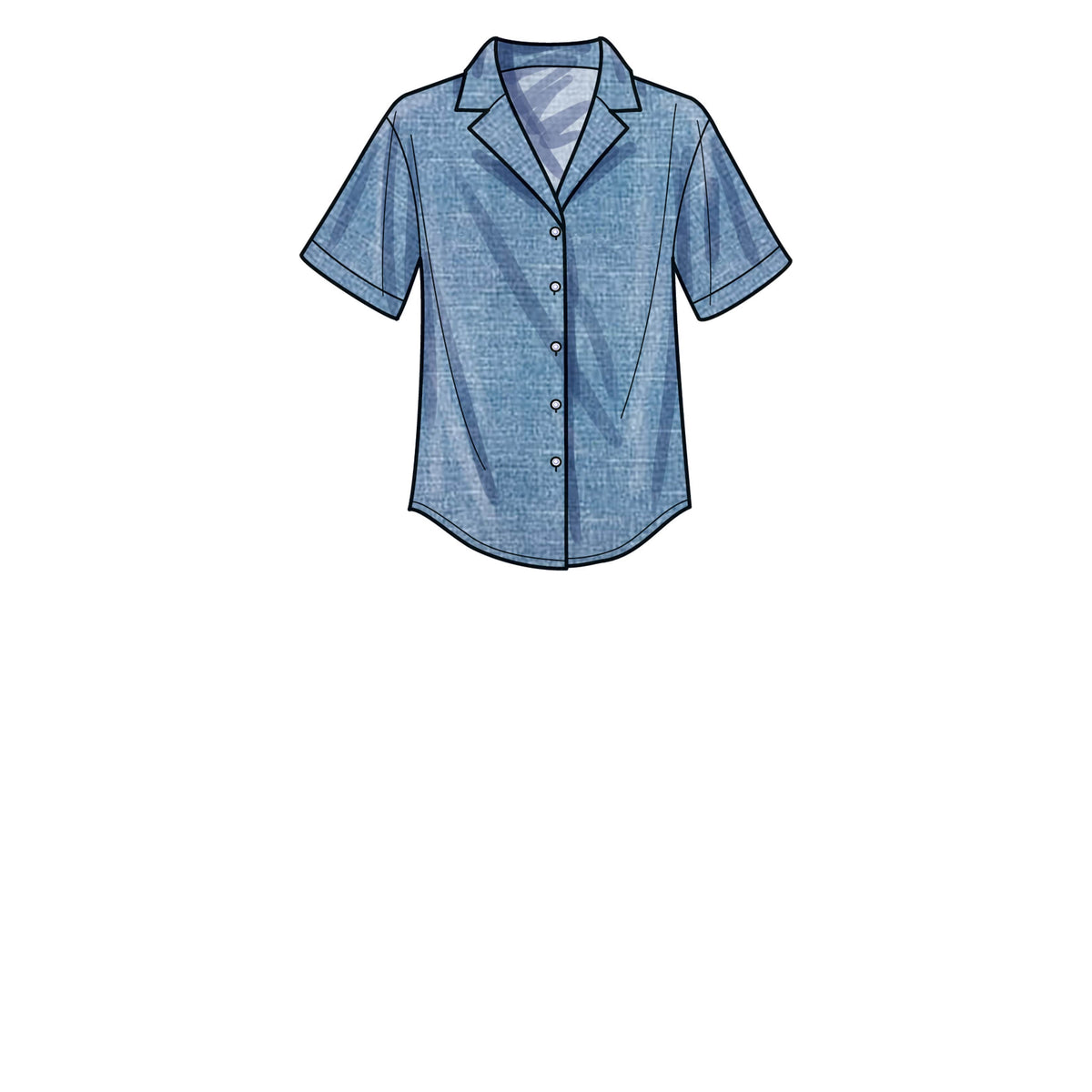 Simplicity Misses Set of Tops, Cropped Pants and Shorts Sewing Pattern S9610