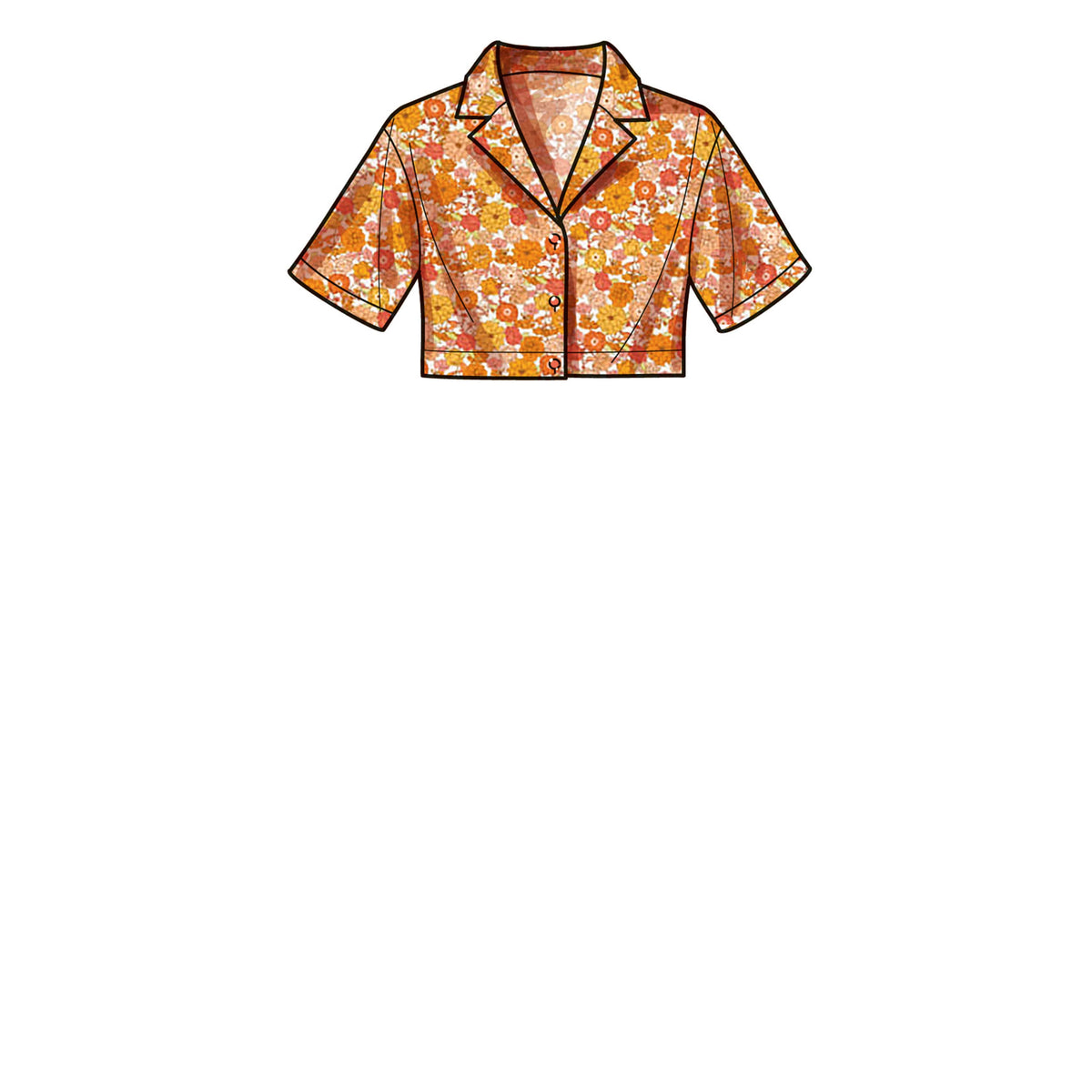 Simplicity Misses Set of Tops, Cropped Pants and Shorts Sewing Pattern S9610