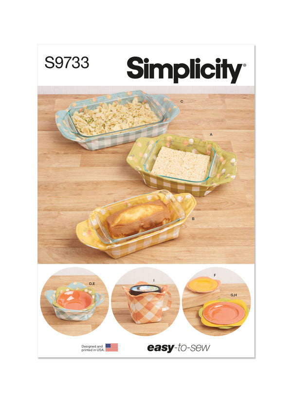 Simplicity Kitchen Cozies Sewing Pattern S9733 OS