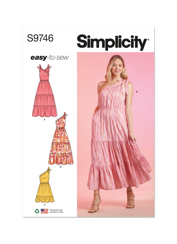 Simplicity Misses Dresses Sewing Pattern S9746