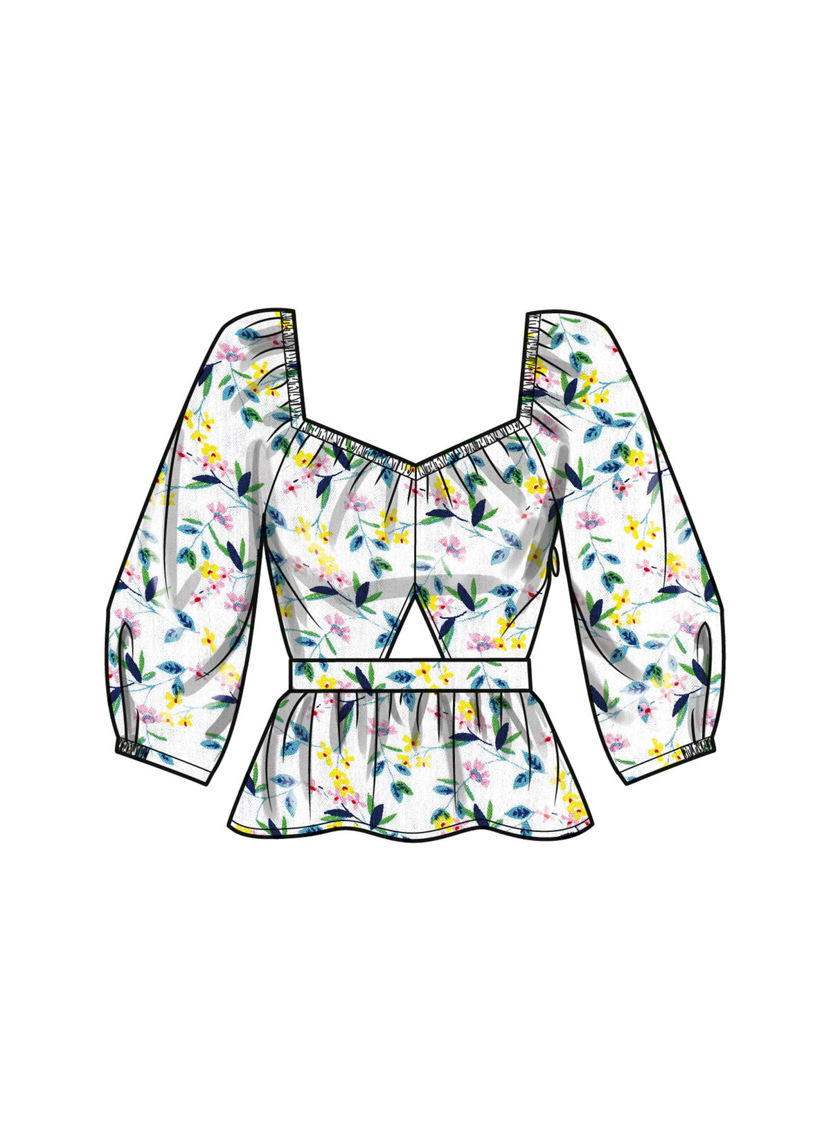 Simplicity Misses Tops Sewing Pattern S9749