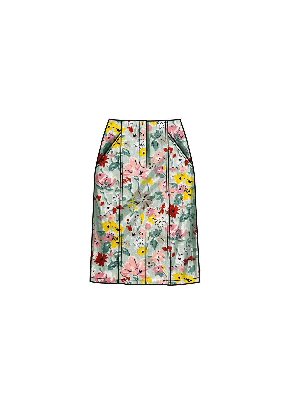 Simplicity Misses Top, Skirt, Pants and Shorts Sewing Pattern S9755
